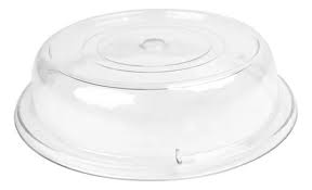 CUBRE PLATO POLICARBONATO 11PG (caja con 12 piezas p/u)