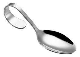 CUCHARA PARA CANAPE O APERITIVO CURVA EN ACERO INOXIDABLE 18/0 CALIBRE PESADO MEDIDA: 4 5/8 PG (11.4 CM) MARCA LIBBEY (PRECIO POR 12 PIEZAS)