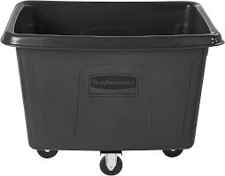 CARRO CONTENEDOR FG461600BLA NEGRO 460 LTS DE 226 KG RUBBERMAID