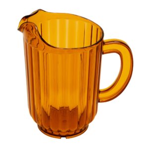 JARRA DE 60 OZ SAN PLASTC COLOR AMBAR