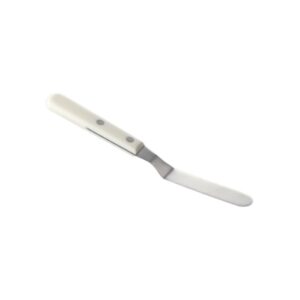 Espatula Pastelera de 4 1/2 Pg con mango Blanco 1335 Ateco (Precio por 12 piezas)