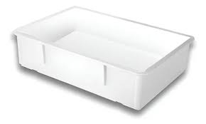 CAJA PARA MASA DE PIZZA 18 x 26 x 6 PG COLOR BLANCO USO RUDO BAKERS MARK