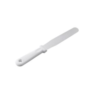 ESPATULA PASTELERA PLANA 6 PG MANGO BLANCO CHOICE (PRECIO POR 12 PIEZAS)