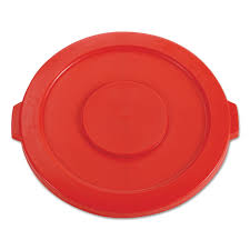TAPA PARA CONTENEDOR DE BASURA 20 GAL COLOR ROJO MARCA LAVEX