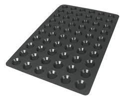 MOLDE DE SILICON PARA MUFFIN 60 CAVIDADES MEDIDA: 23 5/8 X 15 11/16 PG