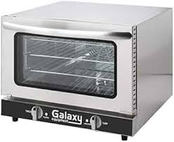 HORNO DE CONVECCION ELECTRICO COE3Q DE 12 V, 1440W CAPACIDAD DE 3 CHAROLAS DE 9 1/2 x 13 PG MEDIDA GENERAL: 18 3/4 X 18 X 15 PG MARCA GALAXY