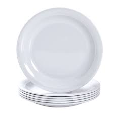 PLATO EXTENDIDO 8 PG MELAMINA MOD.DP-508-W COLOR BLANCO GET (PRECIO POR CAJA DE 24 PIEZAS)