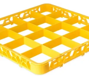 Extension Amarillo de 16-Compartimentos con  (Medida del Compartimento: DIAMETRO MAXIMO 4 1/2 PG  ALTURA MAXIMA 4 5/8 PG)