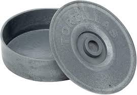 TORTILLERO DE PLASTICO GRIS 2 1/4 X 8 1/2 PG