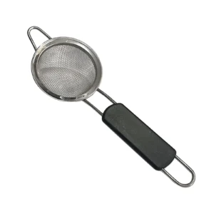 COLADOR REDONDO MINI 3PG MANGO DE PLASTICO MALLA FINA