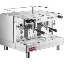 CAFETERA DE DOS GRUPOS STELLA CAFFE AUTOMATICA CAP. 3.25 GALONES (12.30 LTS) 220-240V / 60 Hz / 4,700 WATTS  MEDIDAS: 27 1/2 X 21 1/4 X 22 7/8 pg
