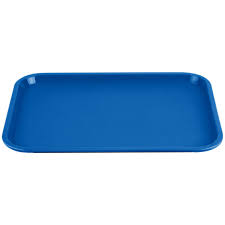 CHAROLA DE 8 x 9 7/8 PULGADAS 810123 COLOR AZUL AMAZONA CAMBRO PLASTICO (CAJA CON 12 PIEZAS P/U)