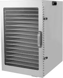 DESHIDRATADOR 24 CHAROLAS CON PUERTA DE CRISTAL 120V, 1600W MARCA AVANTCO