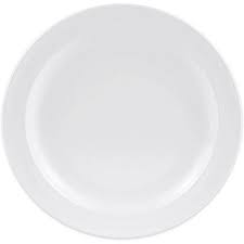 PLATO TRINCHE 9 PG COLOR BLANCO 9CWNR148 NARROW RIM CAMBRO (PRECIO POR 48 PIEZAS)