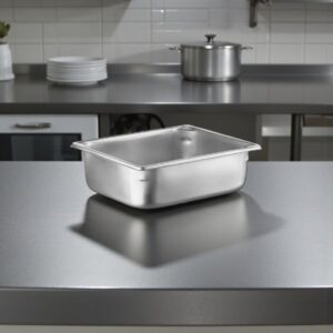INSERTO MEDIO 4 PG ACERO INOXIDABLE CAL. 22 SUPER PAN V 30242 VOLLRATH