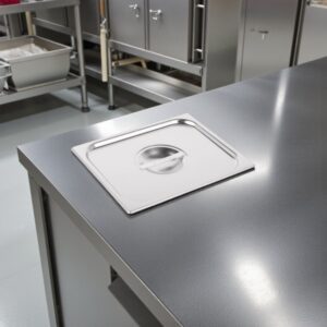 TAPA INSERTO MEDIO ACERO INOXIDABLE SUPER PAN V 75120 VOLLRATH