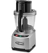 PROCESADOR DE ALIMENTOS DE 4 Qt. MOD. WFP16S tazon transparente, de tapa para preparacion de verduras y 3 discos - 2 hp Waring
