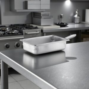 INSERTO CUARTO 2.5 PG ACERO INOXIDABLE CAL. 22 SUPER PAN V 30422 VOLLRATH