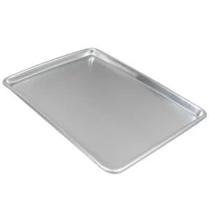 CHAROLA ALUMINIO 18 x 26 PG (45 x 65 CM) CALIBRE 18 USO RUDO BAKERS LANE (PRECIO POR 12 PIEZAS)