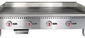 PLANCHA ELECTRICA 48 PG (122 CM) USO RUDO GU-CPG-48-M MEDIDA: 47 5/8 X 29 X 15 9/16 PG DE 12,000W / 16,000W, 208 / 240V MARCA COOKING PERFORMANCE