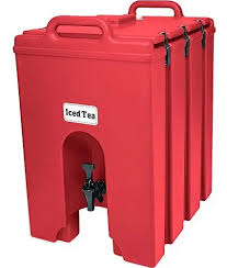 DISPENSADOR TERMICO DE BEBIDAS 11.75 GAL (44.47 LTS) 20 X 16 X 24 PG COLOR ROJO 1000LCD158 CAMBRO