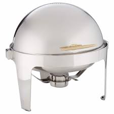 CHAFER REDONDO 6.5QT DELUX AGARRADERA DORADA TAPA ABATIBLE