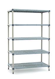 ESTANTE DE 18 X 48 X 74 PG DE 5 ENTREPANOS MODELO: 5Q357G3 METROMAX VENTILADO MARCA METRO