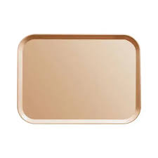 CHAROLA DE FIBRA DE VIDRIO RECTANGULAR 40 x 56 cm COLOR DURAZNO FUERTE MARCA CAMBRO (PRECIO POR 12 PIEZAS) (5 A 7 SEMANAS DE ENTREGA)