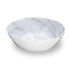 PLATO COUPE BOWL DE 22 CM CAPACIDAD 1,080 ML (36 oz.) MARMOL METALCRAFT 124MCB36MA MELAMINA (COMPRA MINIMA 8 PIEZAS)