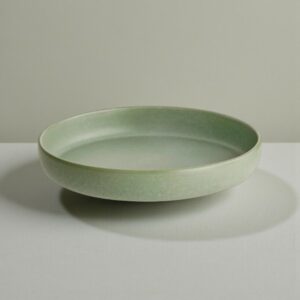 PLATO PASTA BOWL DE 22 OZ (650 ML) VERDE SALVIA MATE PANGEA ACOPA CERAMICA (PRECIO POR 12 PIEZAS)