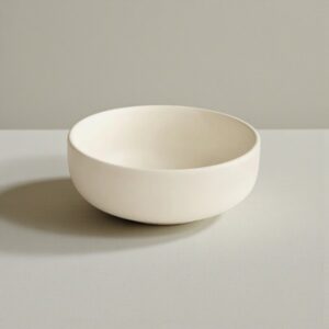 PLATO BOWL CEREAL DE 10 OZ (295 ML) BLANCO MATE PANGEA ACOPA CERAMICA (PRECIO POR 24 PIEZAS)