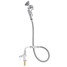 MANGUERA FLEXIBLE DE PRELAVADO 1.15 GPM SENCILLA 60 PG T&S B-0205-60H-VB PARA PISO