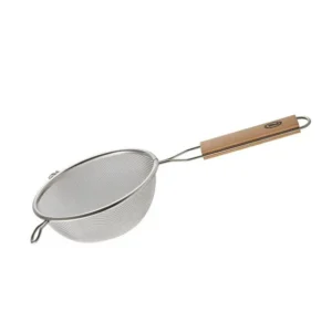 COLADOR REDONDO 4 3/4 pg (12 CM) ACERO INOX MANGO DE MADERA TABLE CRAFT