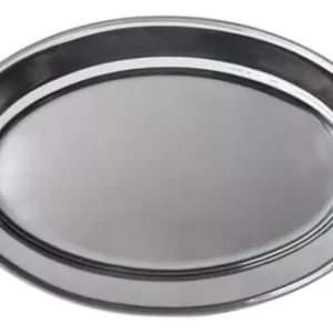 PLATO OVALADO 15 3/4 x 8 1/2 PG ACERO INOXIDABLE