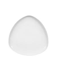 PLATO TRIANGULAR PORCELANA F9000000137T BLANCO CREMA 8.7 PG ONEIDA (PRECIO POR 24 PIEZAS)