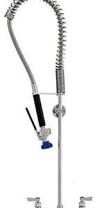 LLAVE DE PRELAVADO FISHER 2210-WB PARA PARED 38 PG CON GRIFO DE 8PG Y SOPORTE A PARED