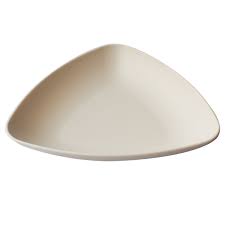 PLATO TRIANGULAR PORCELANA F9000000157T BLANCO CREMA 11.25 PG ONEIDA (PRECIO POR 12 PIEZAS)