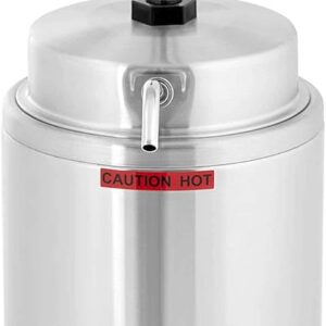 DISPENSADOR DE QUESO PARA NACHOS 3.5 QT (3.3 LTS) CALENTADOR CON BOMBA ACERO INOX 550 WATTS CARNIVAL KING