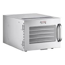 DESHIDRATADOR 6 CHAROLAS CON PUERTA DE CRISTAL 120V, 450W MARCA AVANTCO