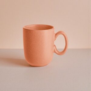 TAZA CAFE 7 OZ (210 ML) TERRA COTTA MATE PANGEA ACOPA CERAMICA (PRECIO POR 24 PIEZAS)