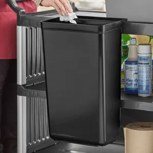 CONTENEDOR GRANDE PARA CARRO DE SERVICIO 7.5 GAL (28.3 LTS) NEGRO CHOICE