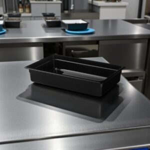 INSERTO ENTERO 10 POLICARBONATO NEGRO 53 X 32 X 10 CM CAMBRO (PRECIO POR 6 PIEZAS)