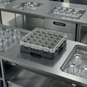 RACK DE 25 COMPARTIMENTOS CON 1 EXTENSION CAMBRO