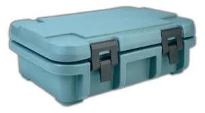 CAJA TRANSPORTADORA TERMICA DE INSERTO ENTERO 6 PG CAMCARRIER UPC160401 AZUL PIZARRA CAMBRO