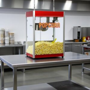 MAQUINA FABRICADORA DE PALOMITAS 16 OZ MOD. 198116 DE 1790 W 120V MEDIDA 73 X 50 X 91 CM PRODUCE 8.3 KG POR HORA PARAGON