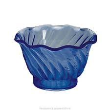 COPA PARA POSTRE POLICARBONATO AZUL 5 OZ CHOICE (PRECIO POR 12 PIEZAS)