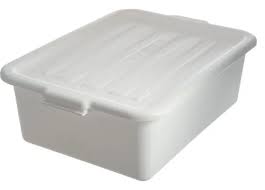 CHAROLA LEVANTAMUERTOS CON TAPA 20 X 15 X 7 PG COLOR BLANCO CHOICE