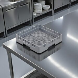 RACK PARA CUBIERTOS 50 X 50CMS FR258L40151 GRIS CAMBRO
