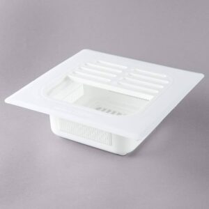 COLADERA PARA FREGADERO DE PLASTICO DE 4 PG DE PROFUNDIDAD MEDIDA: 8 X 8 PG  102-1190 FMP
