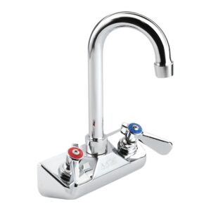 LLAVE MEZCLADORA DE 4 PG CON CENTROS DE 3 1/2 PG MONTAJE A PARED MARCA REGENCY